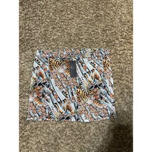 NWT Ed Hardy Mesh Tiger Print Skirt XL